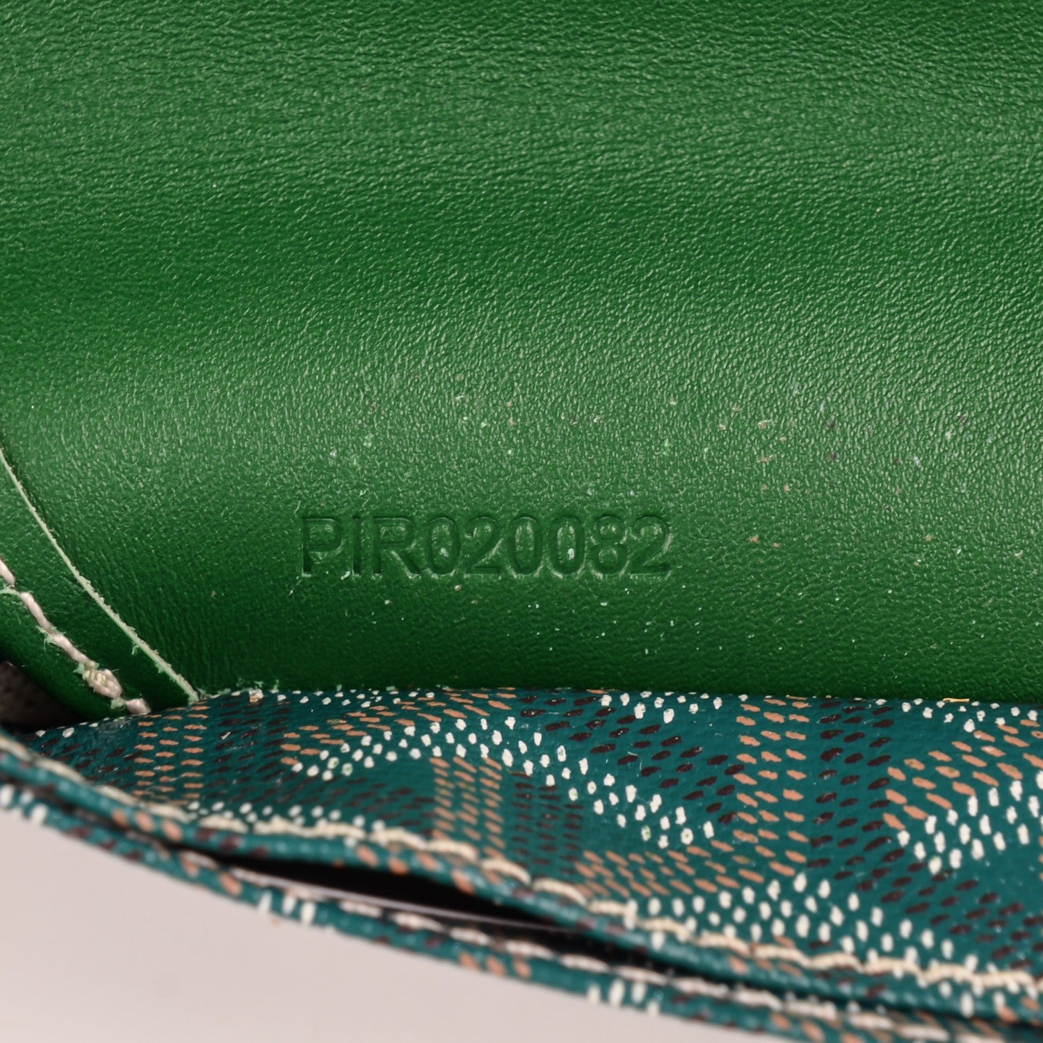 Goyard Goyardine Saint Louis PM Green 8 of 9