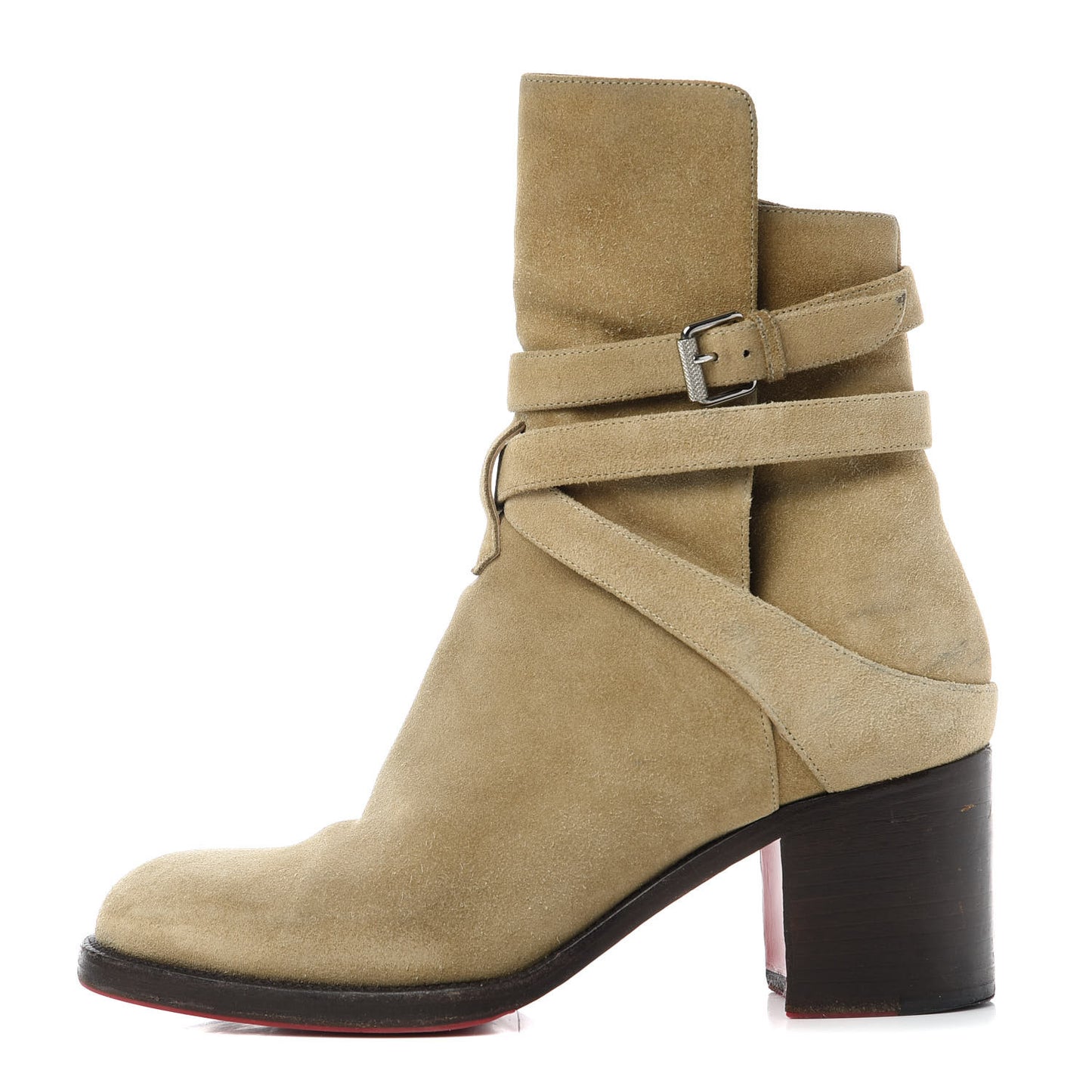 Suede Karistrap 70 Ankle Boots 37 Camel