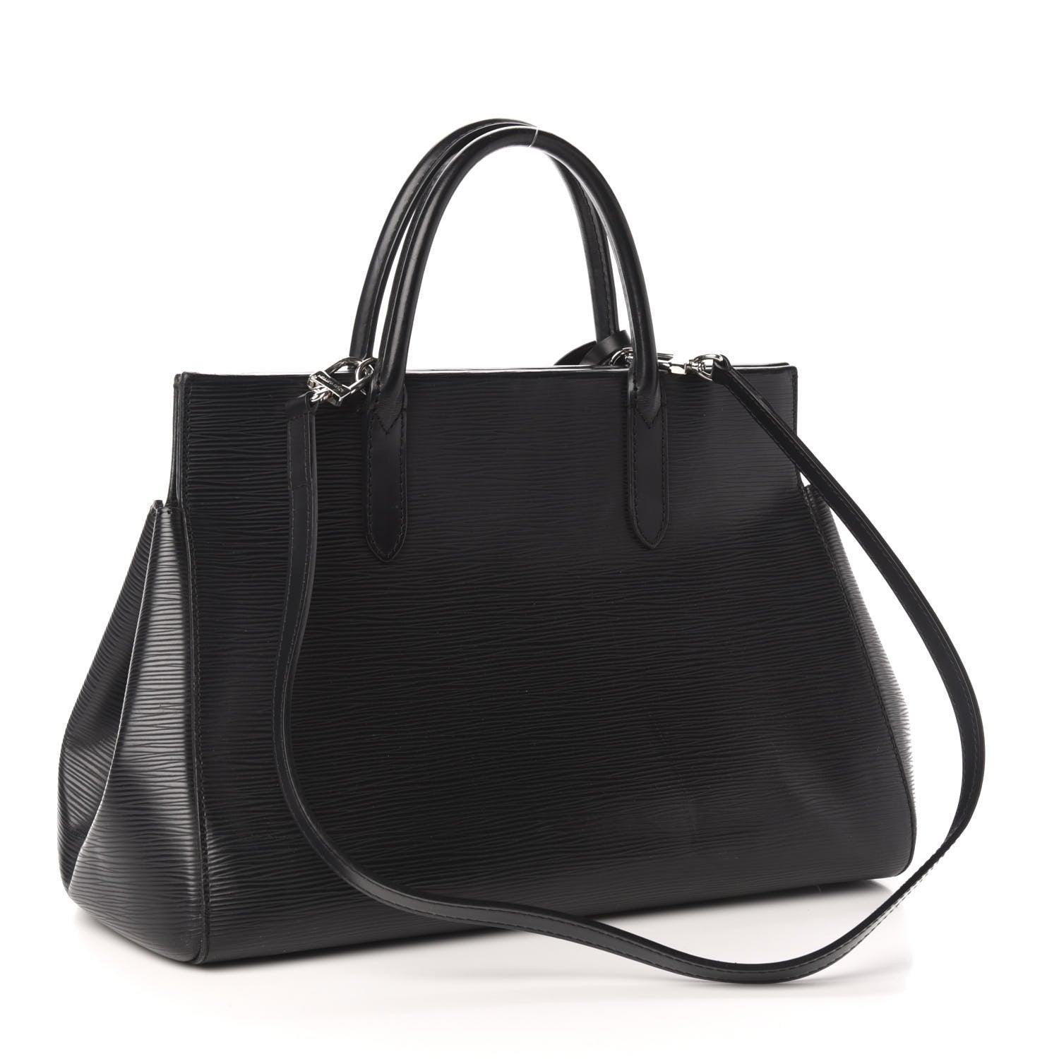 Louis Vuitton Epi Marly MM Black 4 of 13