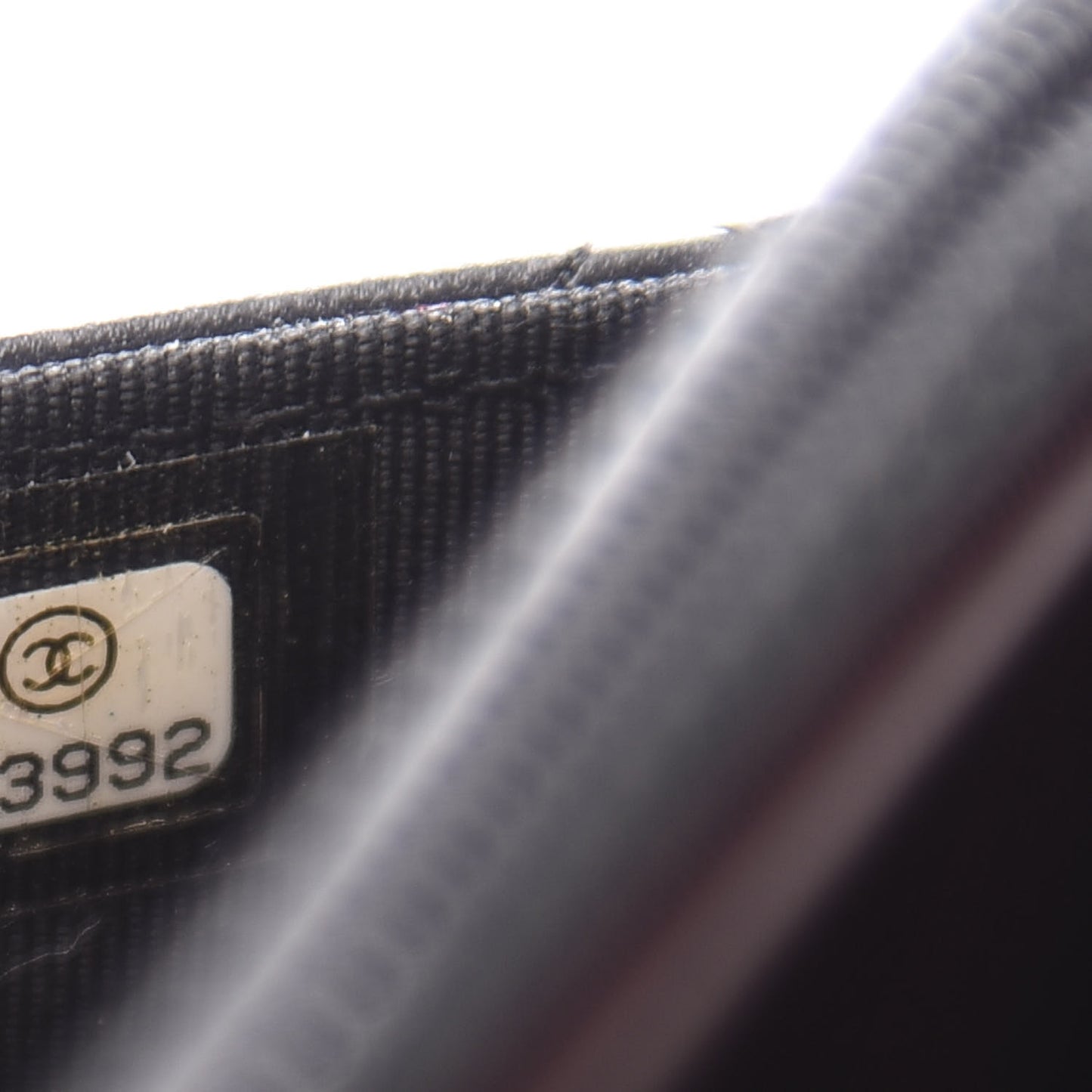 Aged Calfskin Quilted Reissue Wallet On Chain WOC Black