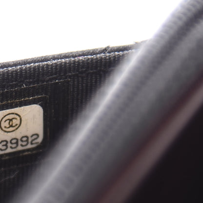 Chanel Aged Calfskin Quilted Reissue Wallet On Chain WOC Black 7 of 11
