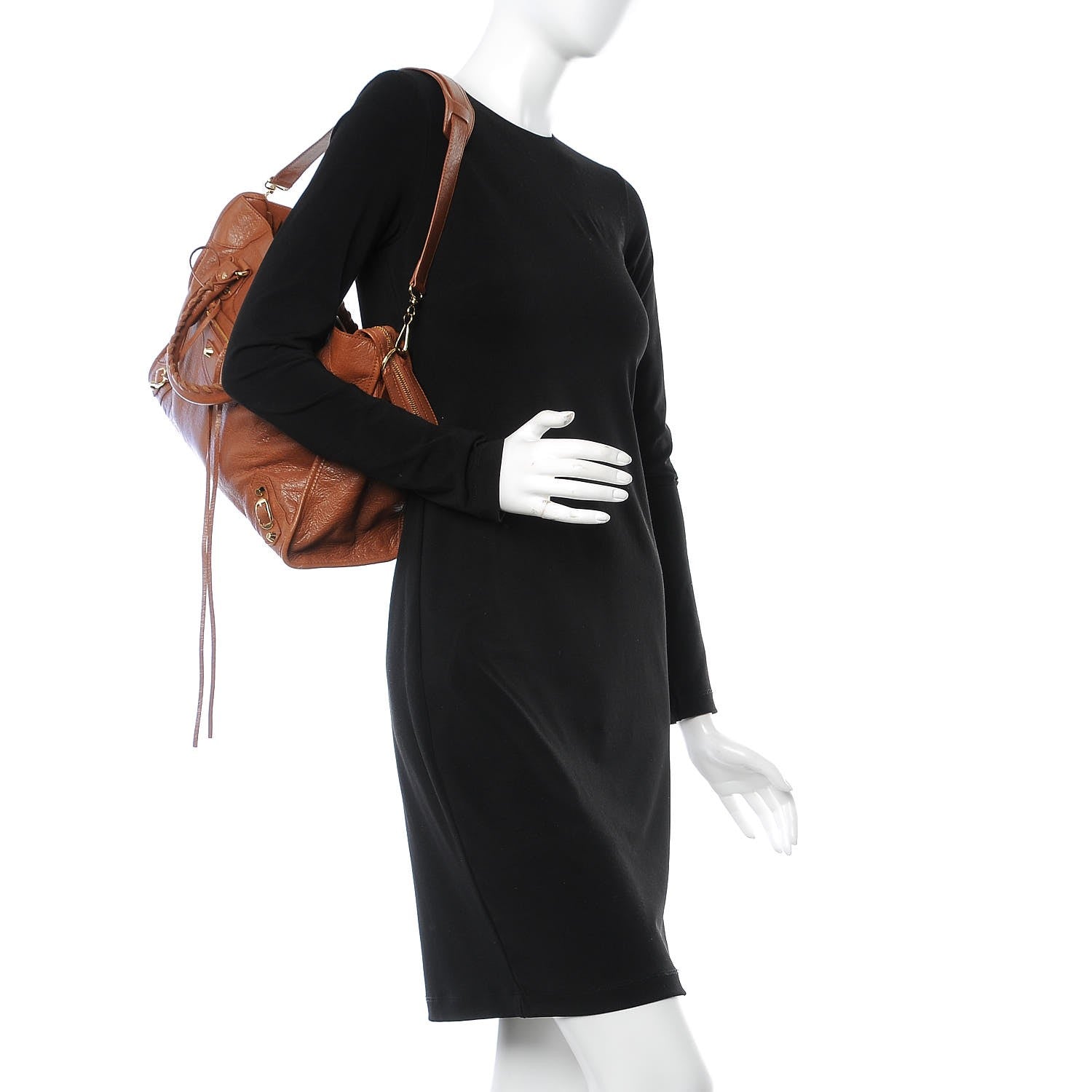 Balenciaga Agneau Classic Gold Hardware City Marron Terracotta 2 of 8