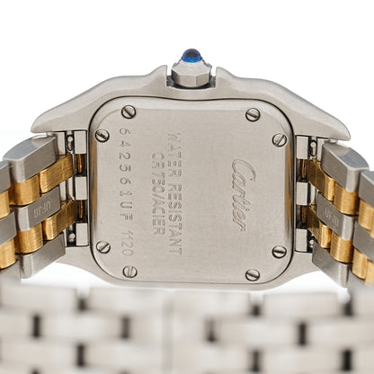 Cartier Stainless Steel 18K Yellow Gold 22mm Panthere Quartz Watch 4 of 4