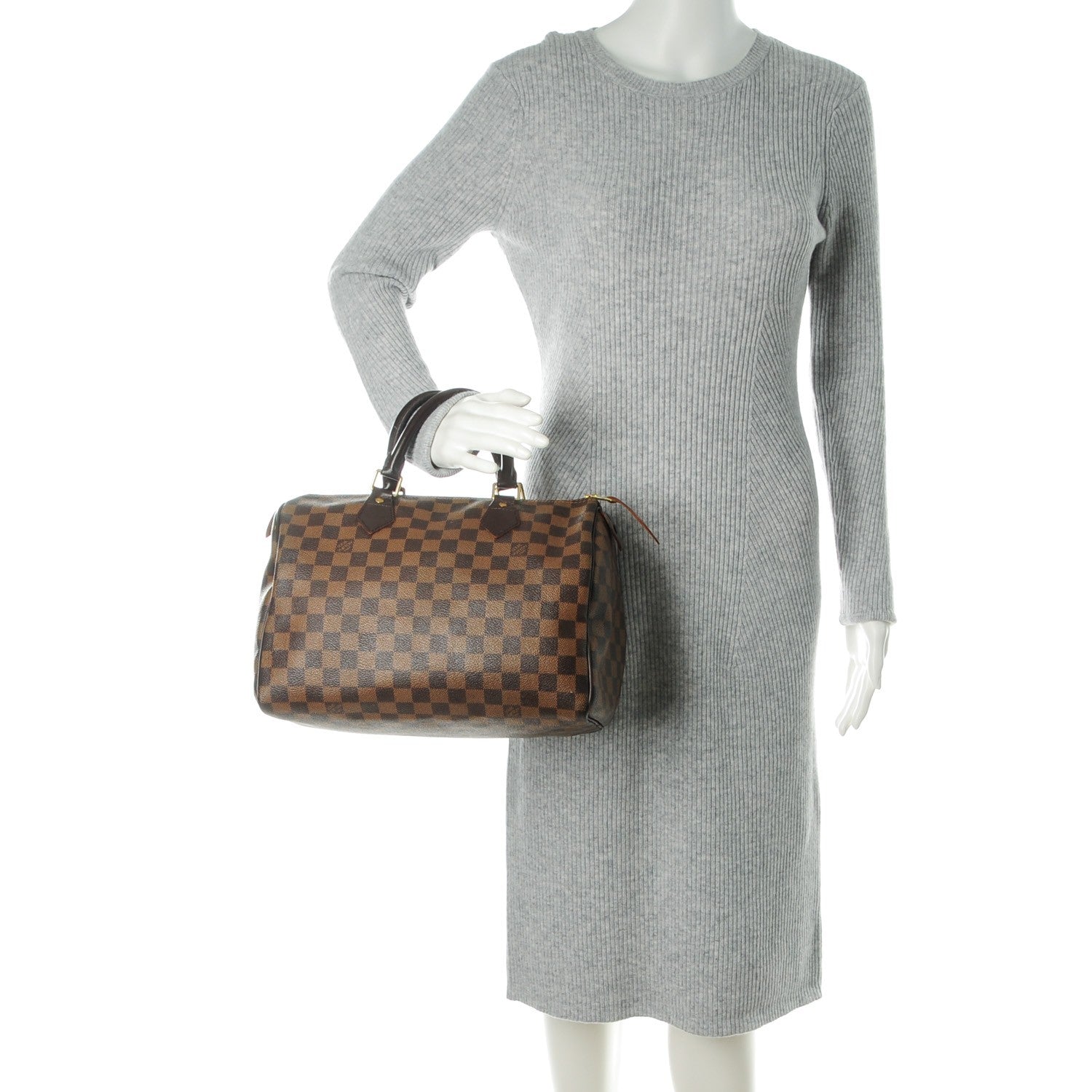 Louis Vuitton Damier Ebene Speedy 30 2 of 7