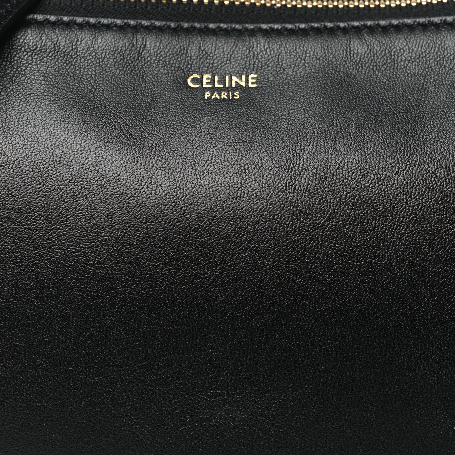 Celine Lambskin Small Trio Crossbody Bag Black 9 of 14