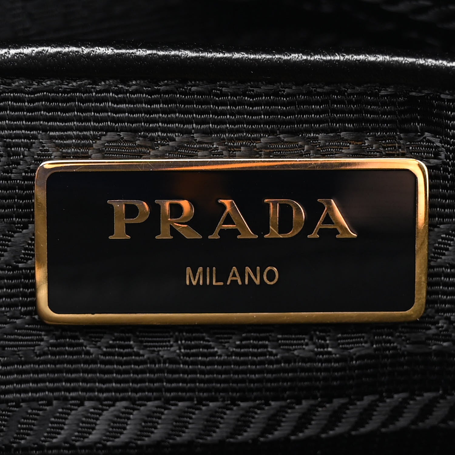 Prada Tessuto Nylon Gaufre Small Tote Black 7 of 10
