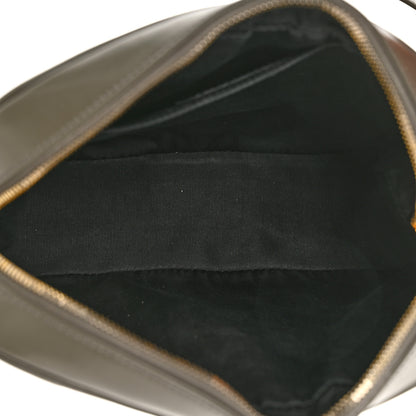 Saint Laurent Calfskin Matelasse Monogram Lou Camera Bag Military Olive 4 of 9