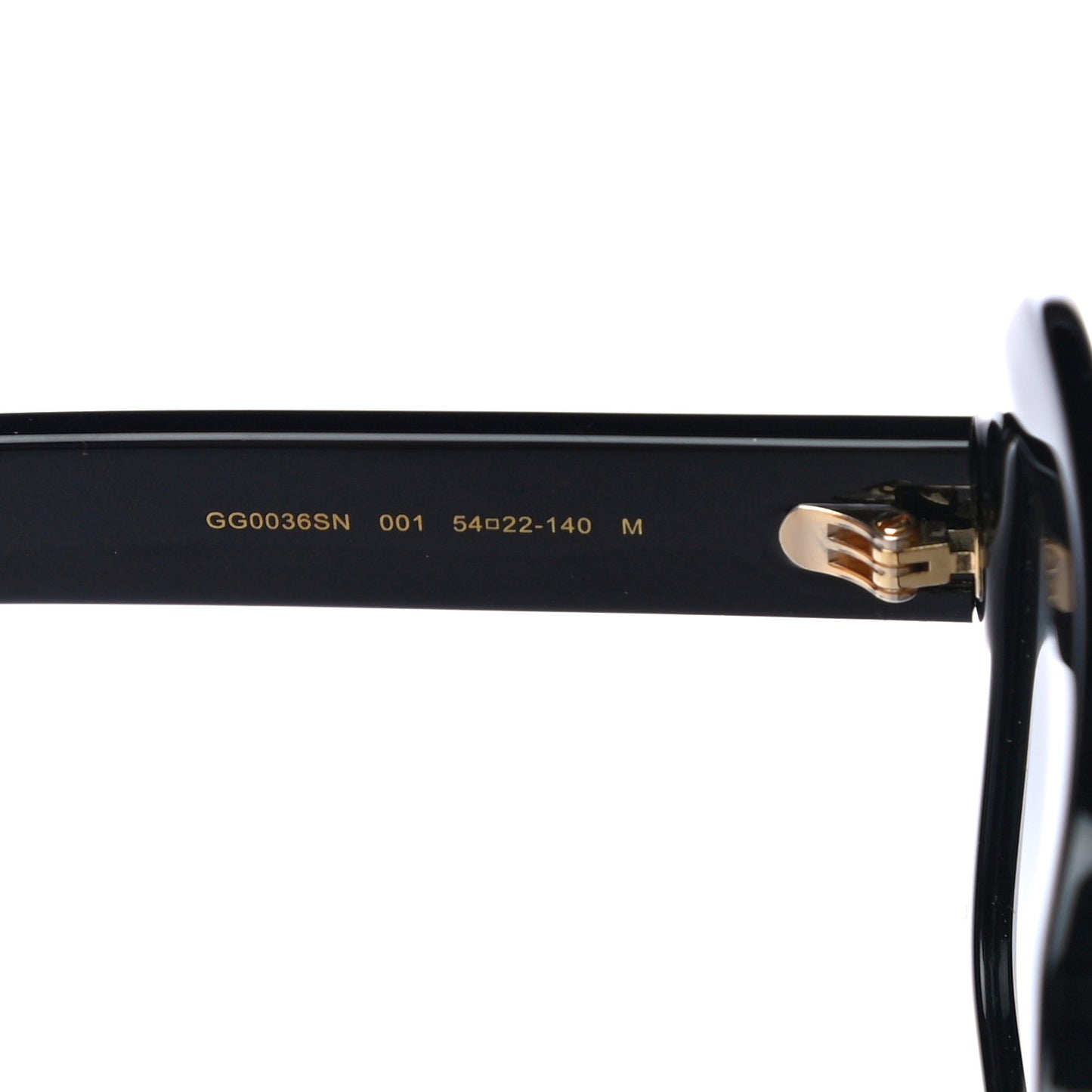 Oversized Square GG0036S Sunglasses Black