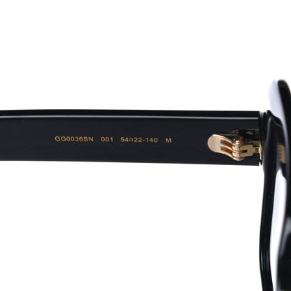 Gucci Oversized Square GG0036S Sunglasses Black 7 of 8
