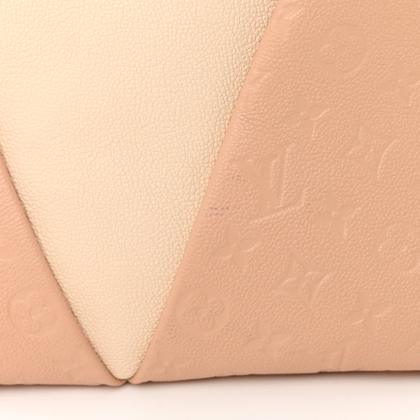 Empreinte V Tote MM Beige Rose Creme