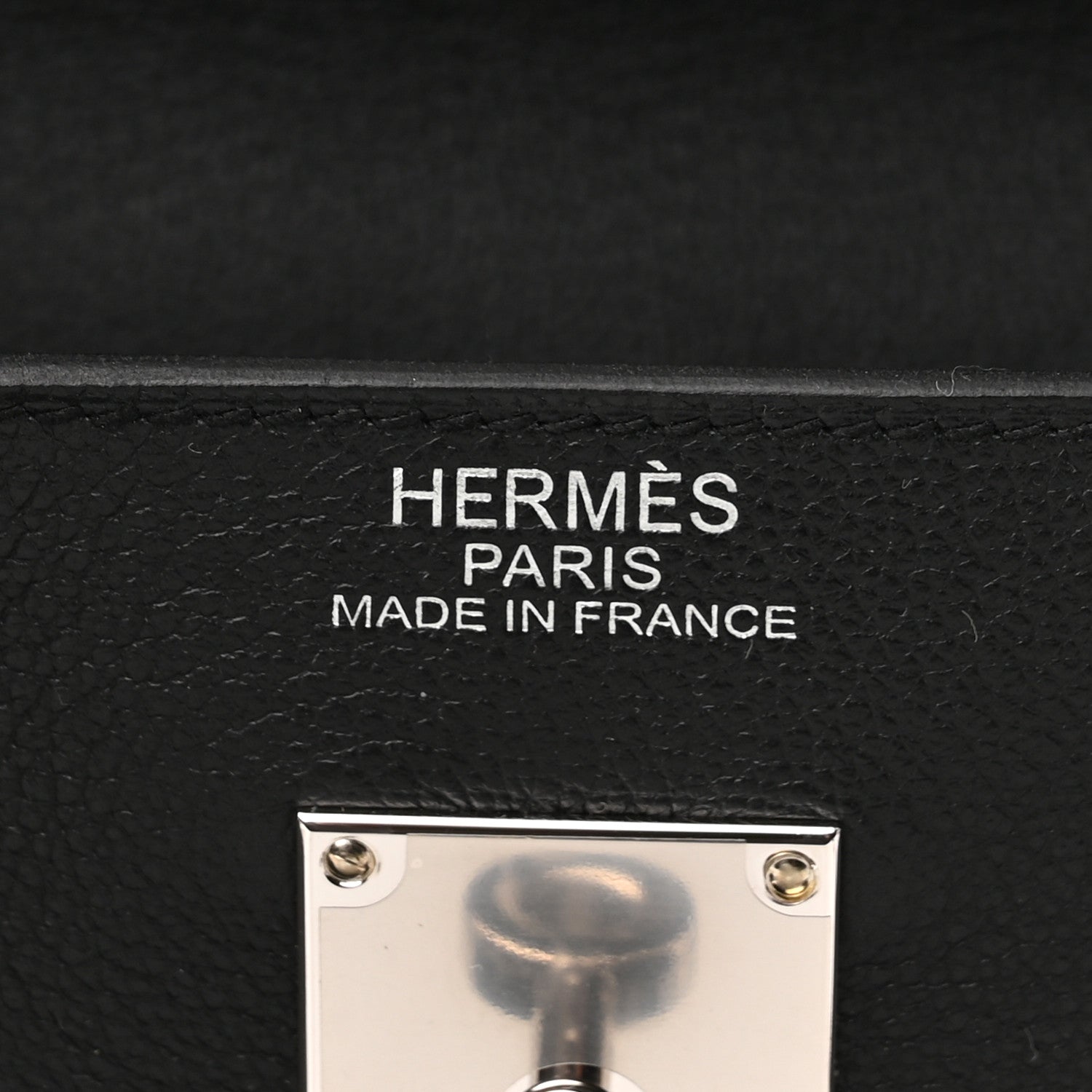 Hermes Taurillon Novillo Voyage Kelly 50 Black 5 of 9