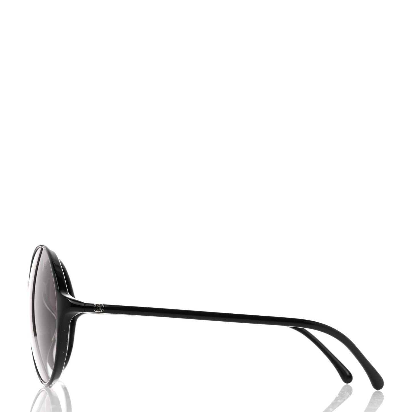 CC Round Spring Sunglasses 5279-A Black