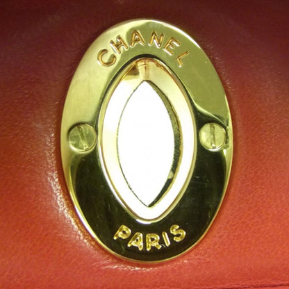 Chanel Lambskin XL Jumbo Flap Red 10 of 13