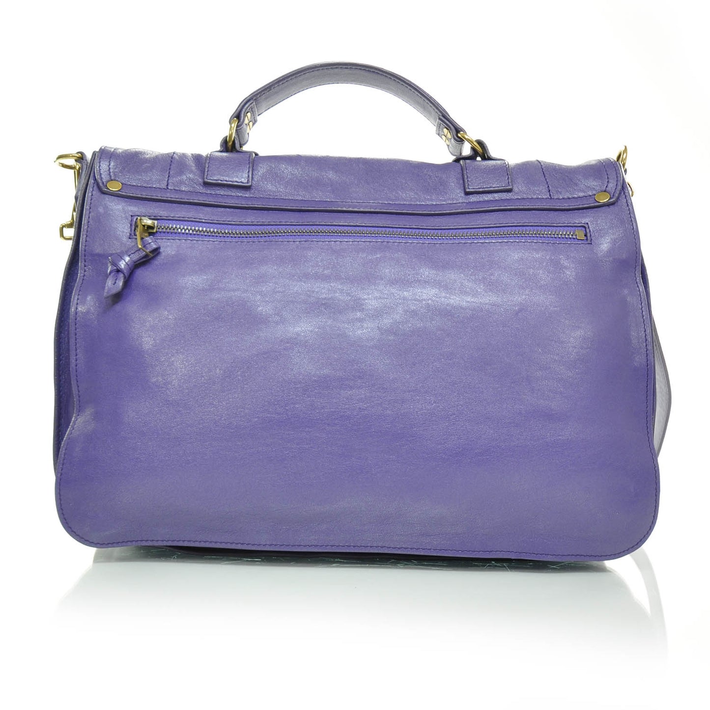 Lambskin PS1 Large Satchel Violet