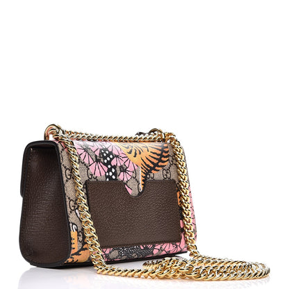 Gucci GG Supreme Monogram Bengal Small Padlock Shoulder Bag Beige Pink 3 of 7