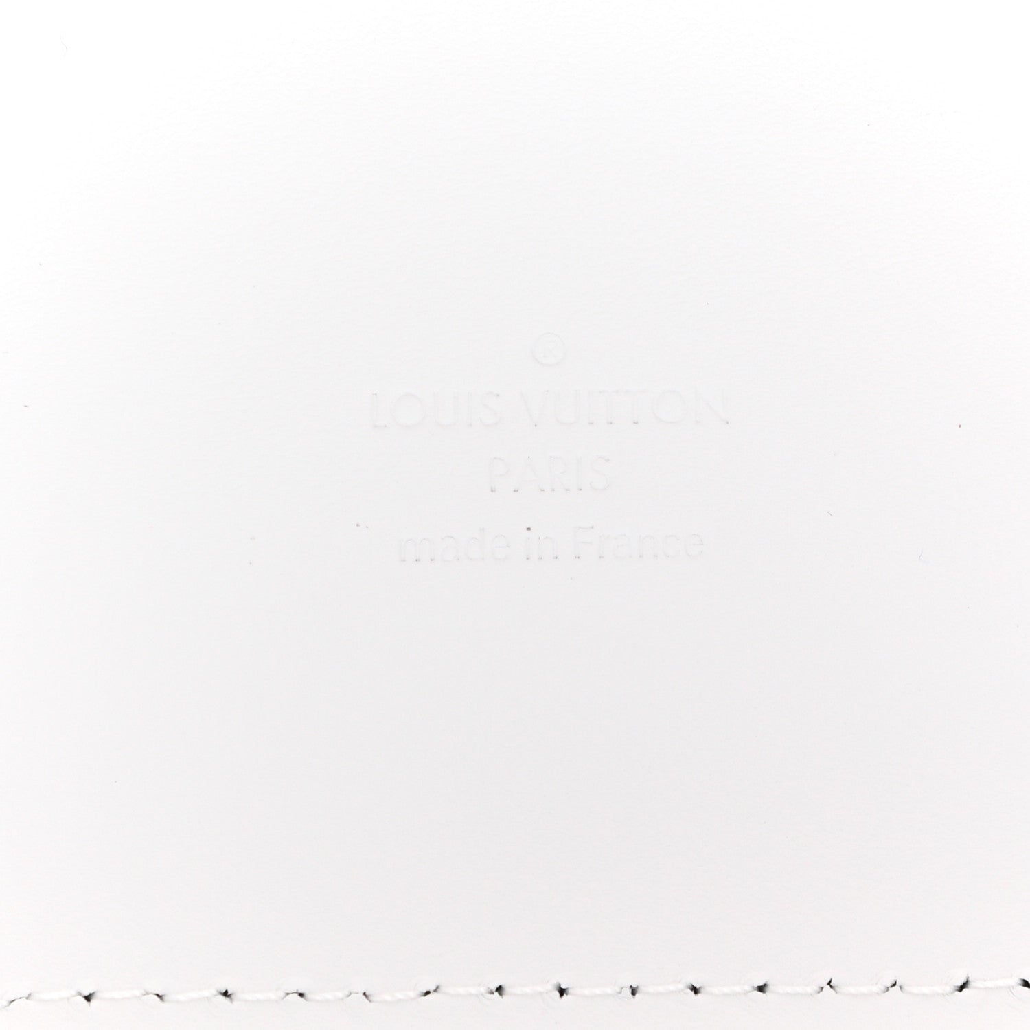 Louis Vuitton Calfskin PVC Epi Plage Soft Trunk Optic White 6 of 7