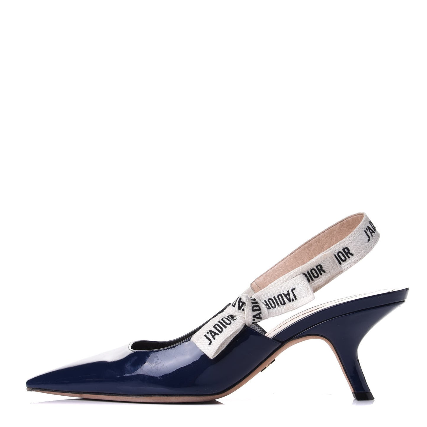 Patent Ribbon J'Adior Slingback 65mm Pumps 40 Blue