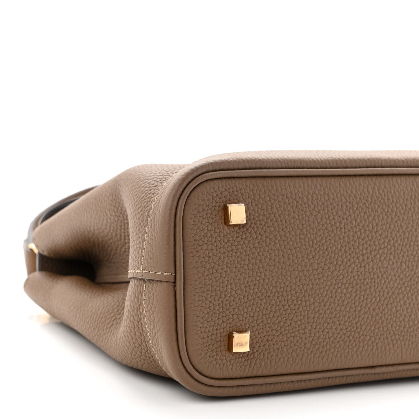 Taurillon Blush Calfskin Gabby BB Taupe