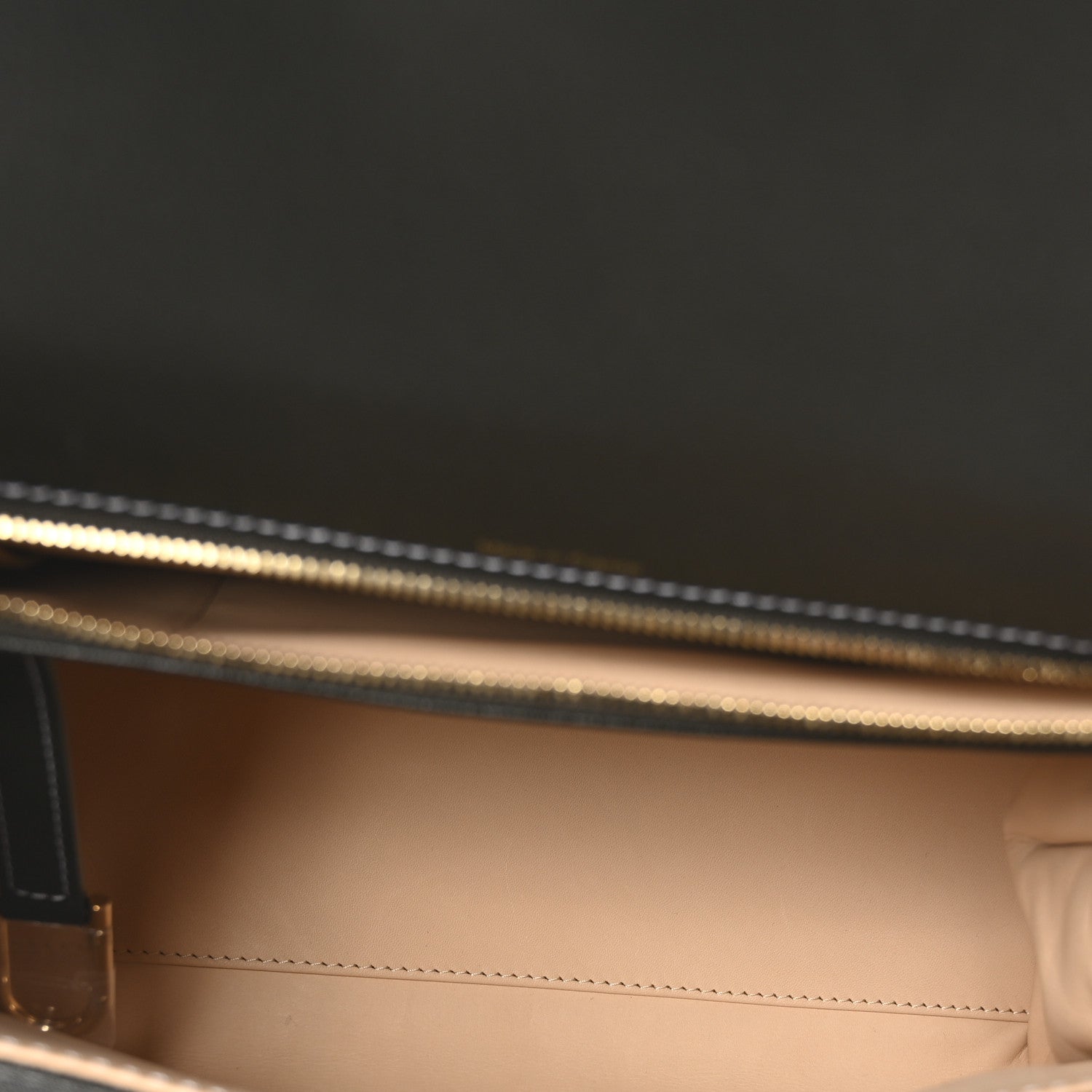 Delvaux Grained Calfskin Rodeo Surpique MM Brillant Satchel British Green 5 of 10