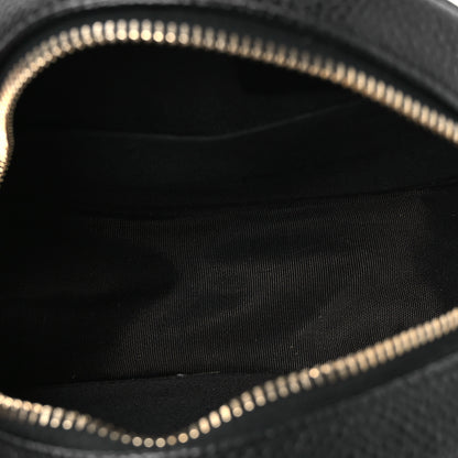 Chanel Caviar Quilted Round Filigree Crossbody Black 5 of 11