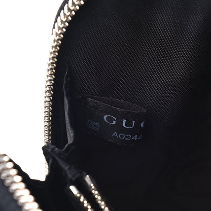 Gucci X SEGA Calfskin GUCCY Stars Mini Dome Shoulder Bag Black Gold 7 of 10