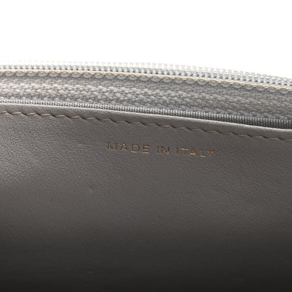 Chanel Caviar Quilted Boy Wallet On Chain WOC Grey 7 of 13