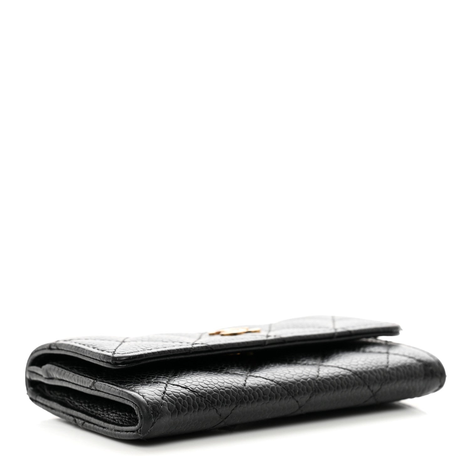 Chanel Caviar Quilted Flap Card Holder Black 4 of 11