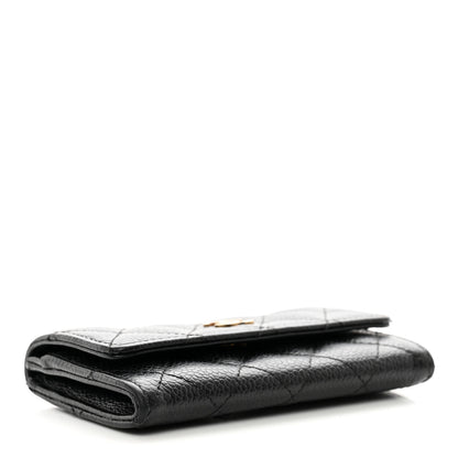 Chanel Caviar Quilted Flap Card Holder Black 4 of 11