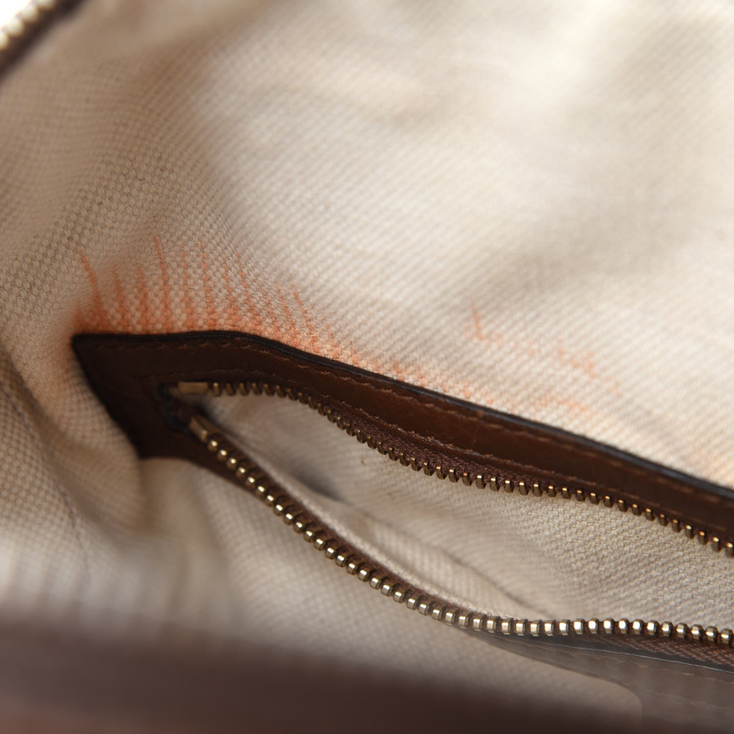 Gucci Monogram Vintage Web Small Boston Dark Brown 10 of 14