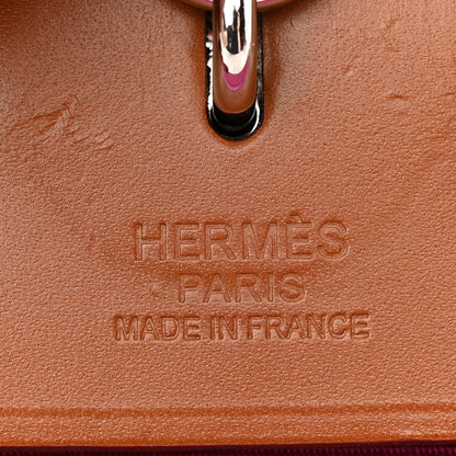 Hermes Vache Hunter Toile Herbag Zip 31 PM Magnolia Fauve 8 of 16