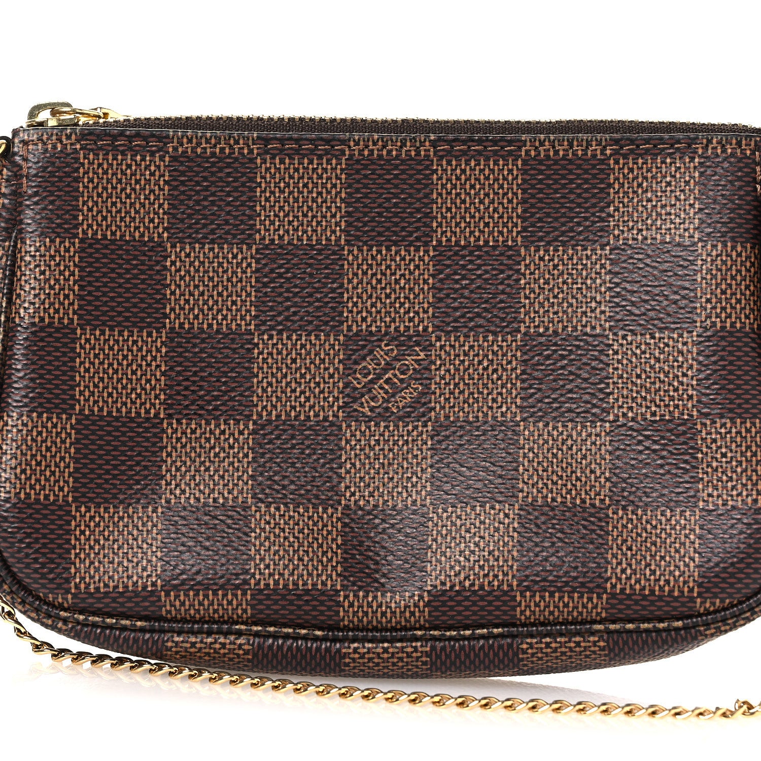 Louis Vuitton Damier Ebene Mini Pochette Accessories 8 of 11