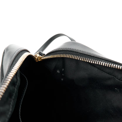 Saint Laurent Calfskin Matelasse Monogram Lou Camera Bag Black 11 of 11