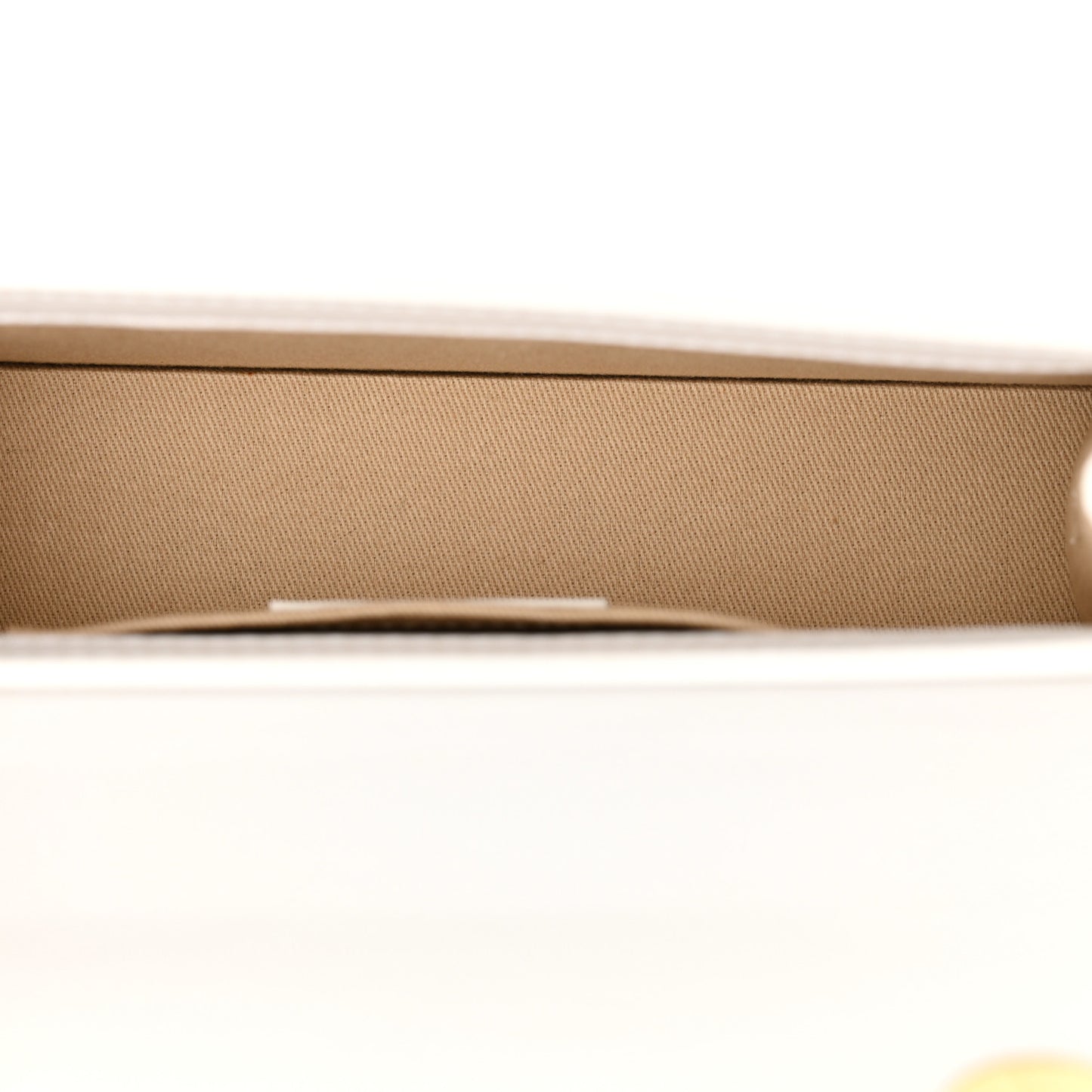 Smooth Calfskin Le Chiquito Long White