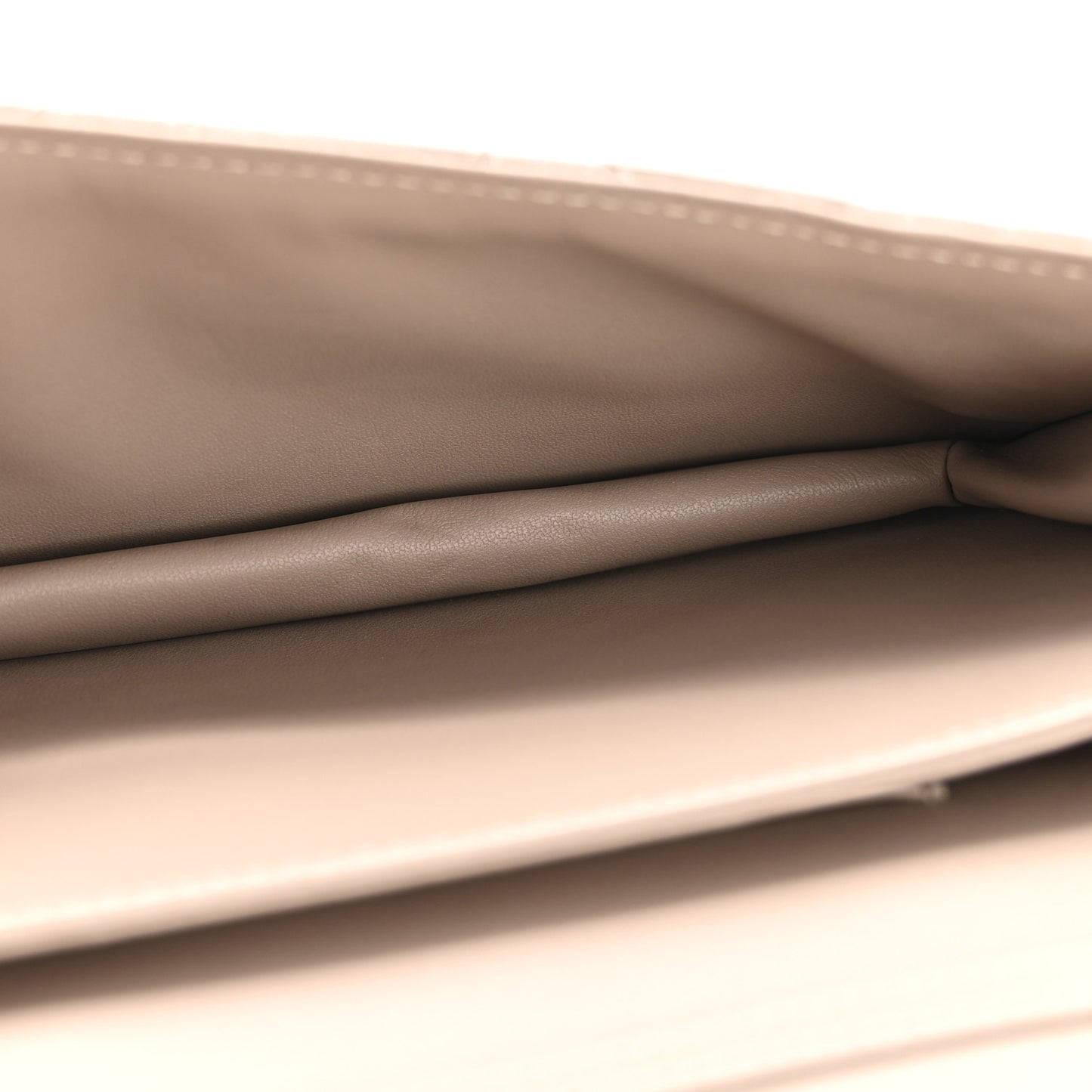 Lambskin Cannage Mini My Dior Bag Powder Beige