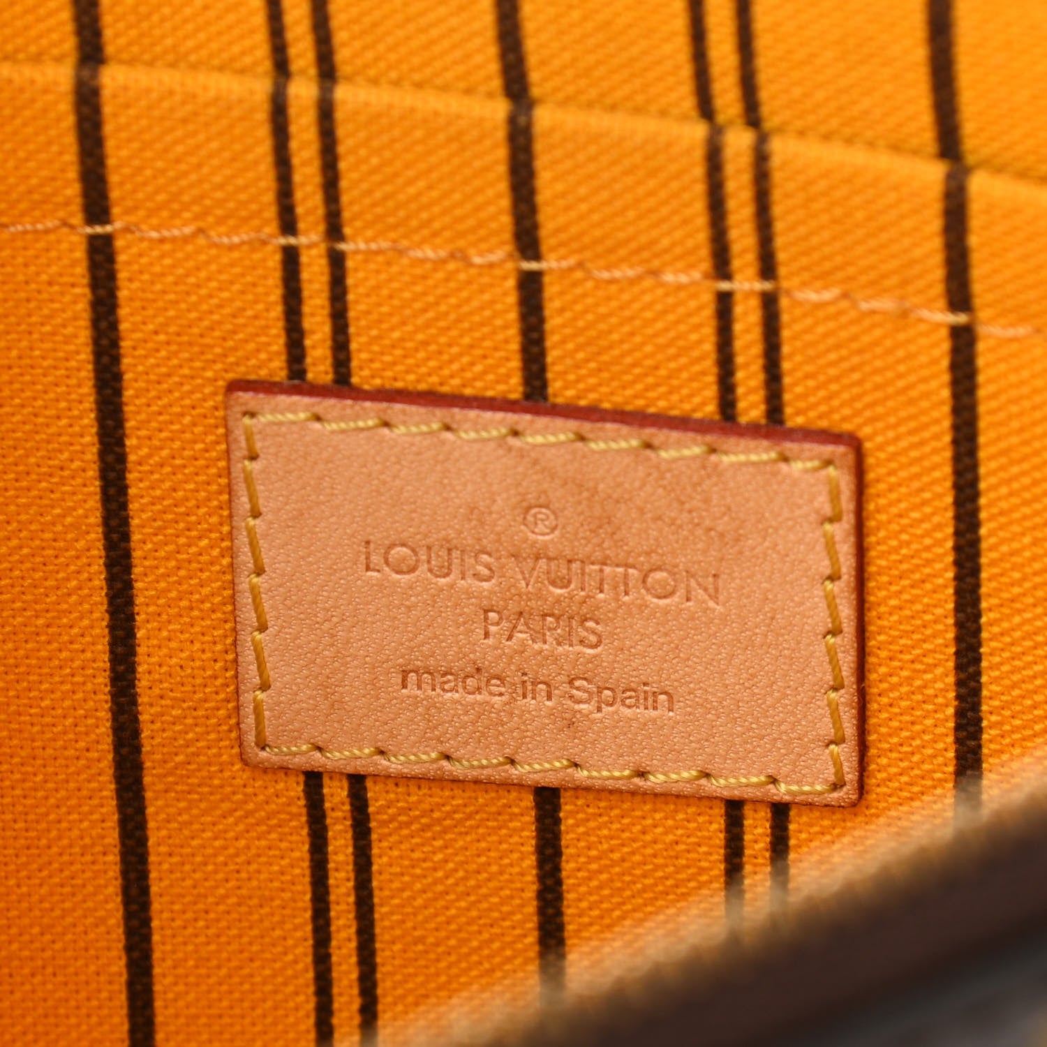 Louis Vuitton Monogram Neverfull MM GM Pochette Mimosa 6 of 8