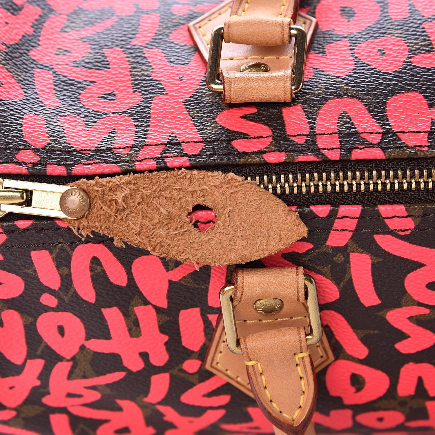 Louis Vuitton Monogram Graffiti Speedy 30 Fuchsia 15 of 15