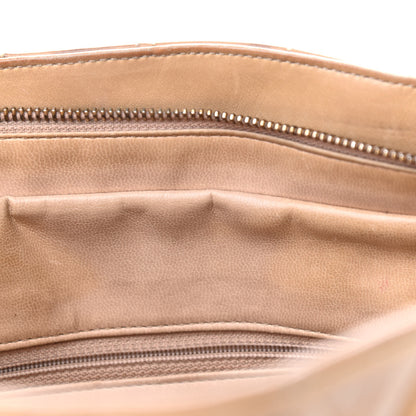 Chanel Lambskin Quilted Shopper Tote Beige 9 of 18