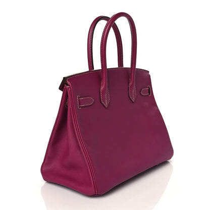 Hermes Epsom Candy Birkin 30 Tosca Rose Tyrien 3 of 10