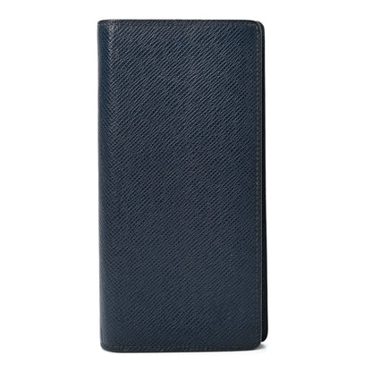 Louis Vuitton Taiga Brazza Wallet Ocean 1 of 4