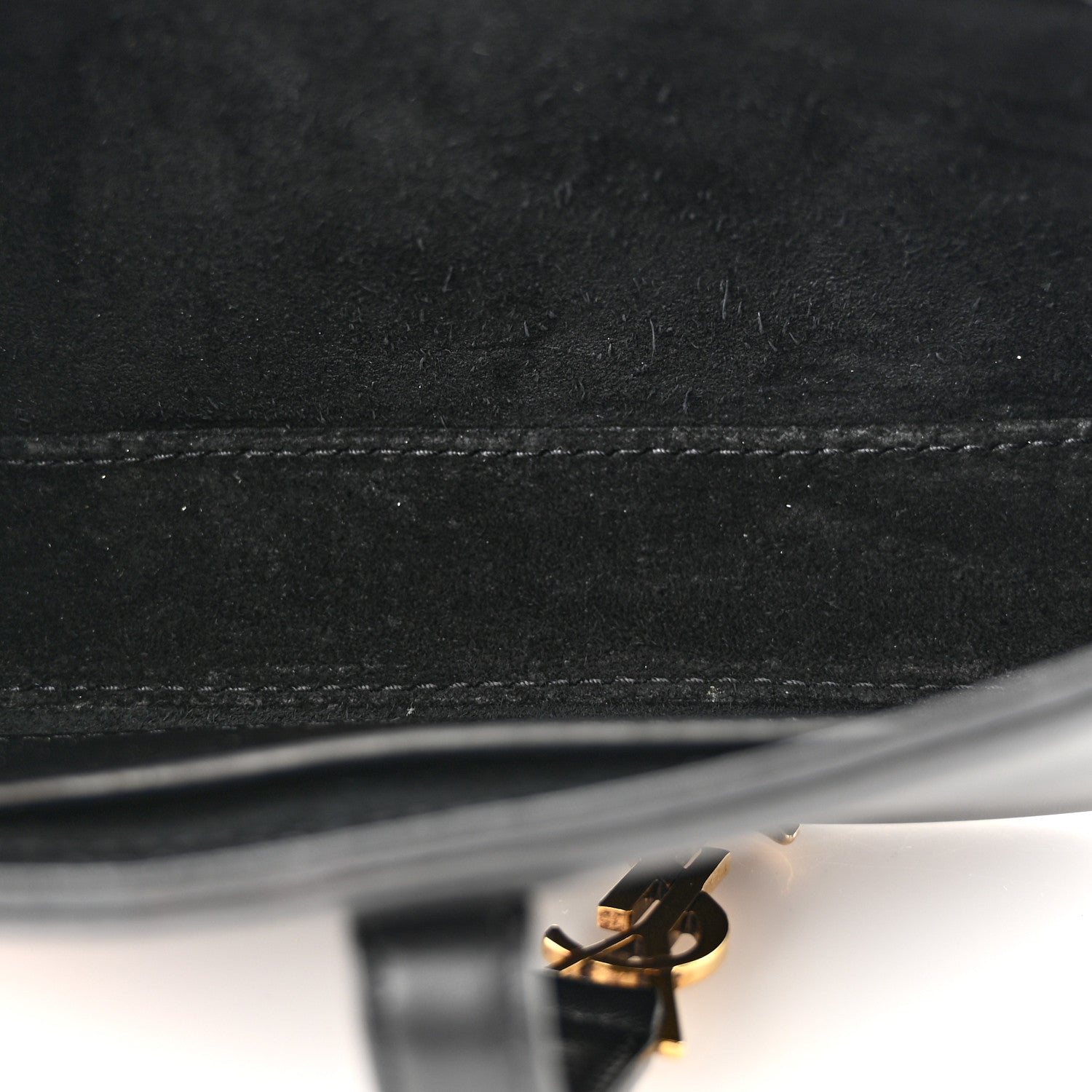 Saint Laurent Smooth Calfskin Le 5 A 7 Mini Hobo Black 5 of 11