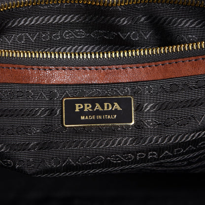 Prada Buffalo Briefcase Palissandro 6 of 11