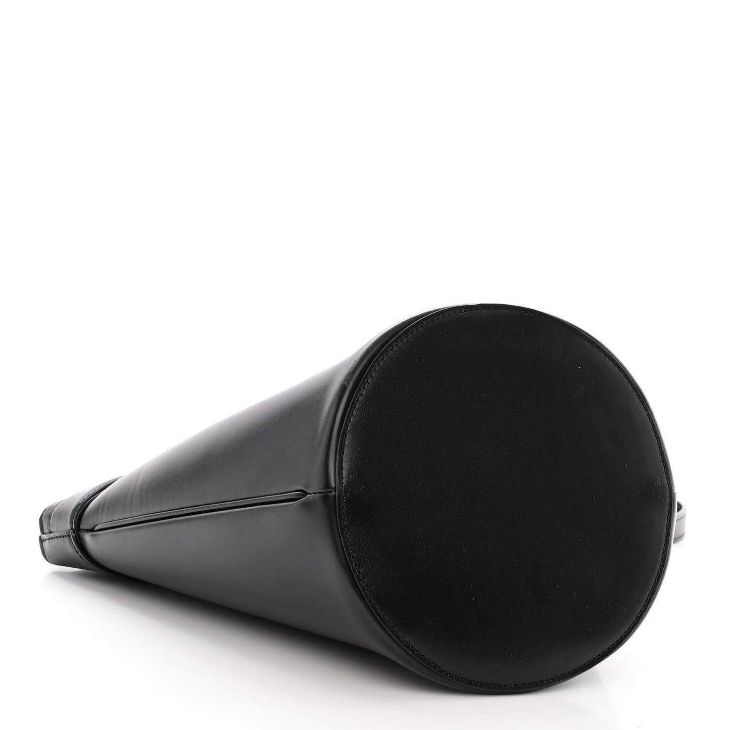 Calfskin Crecy Bucket Bag Black