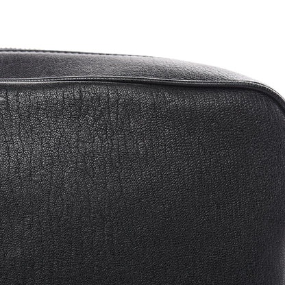 Saint Laurent Lambskin Monogram Small Lou Camera Bag Black 11 of 12