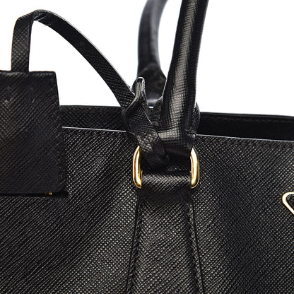 Prada Saffiano Lux Large Tote Black 12 of 13