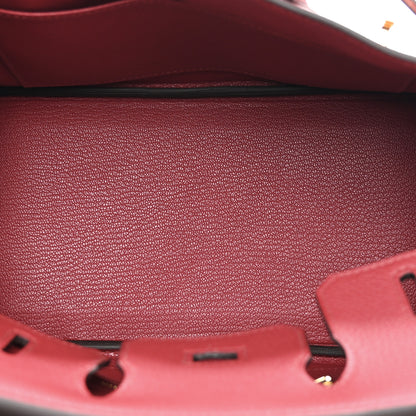 Hermes Togo Birkin 25 Rouge Grenat 5 of 12
