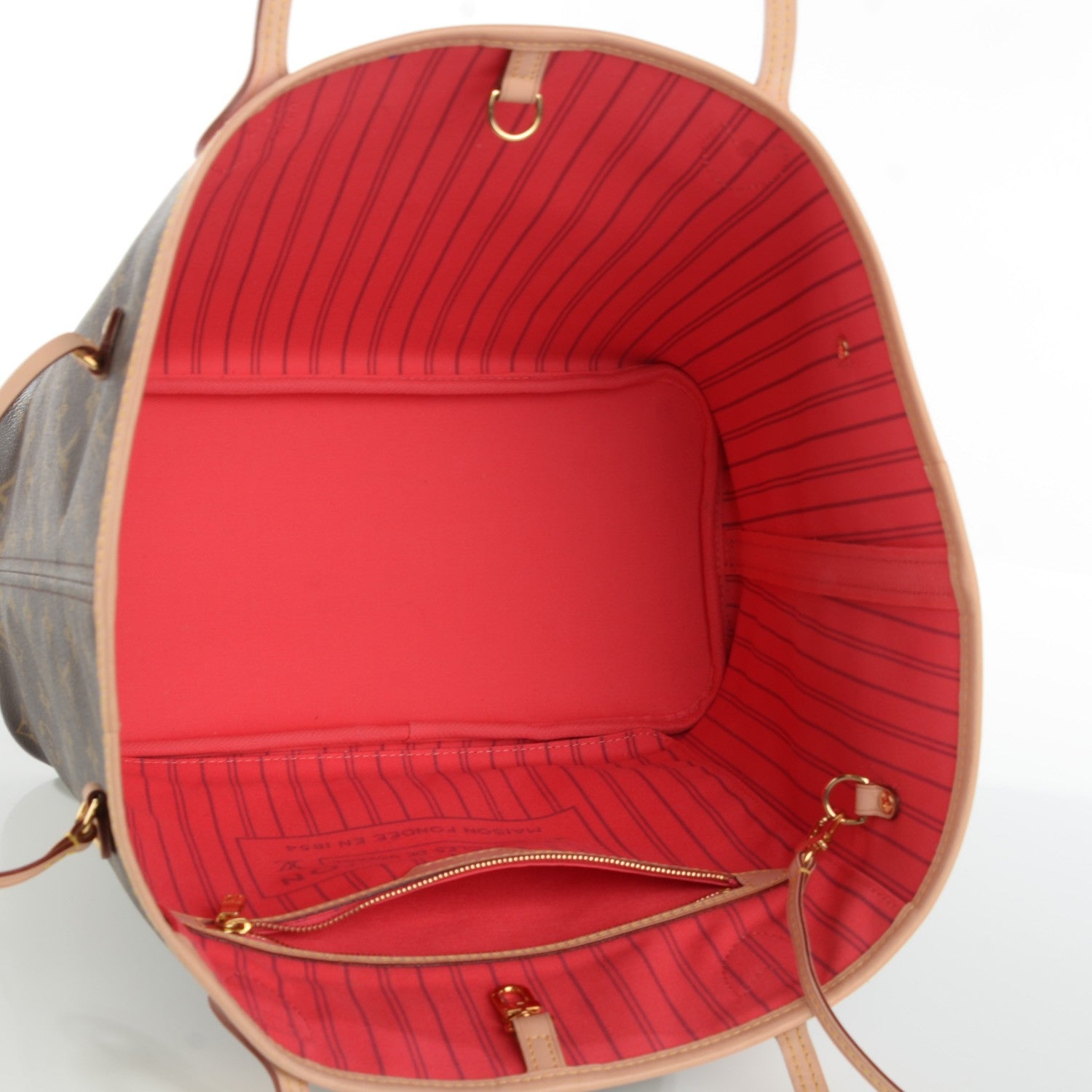 Louis Vuitton Monogram V Neverfull MM Grenade 6 of 9