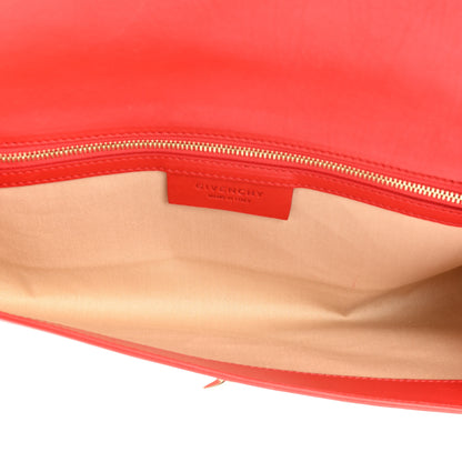 Givenchy Calfskin Long Clutch With Me Blood Orange 5 of 15