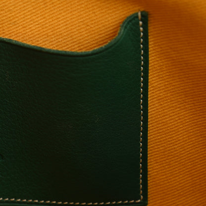 Goyard Goyardine Senat Pochette MM Green 7 of 9