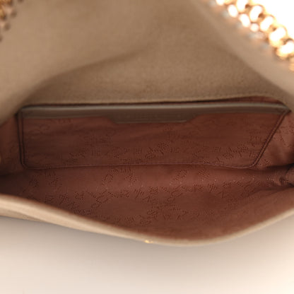 Stella McCartney Shaggy Deer Mini Falabella Crossbody Bag Beige 4 of 8