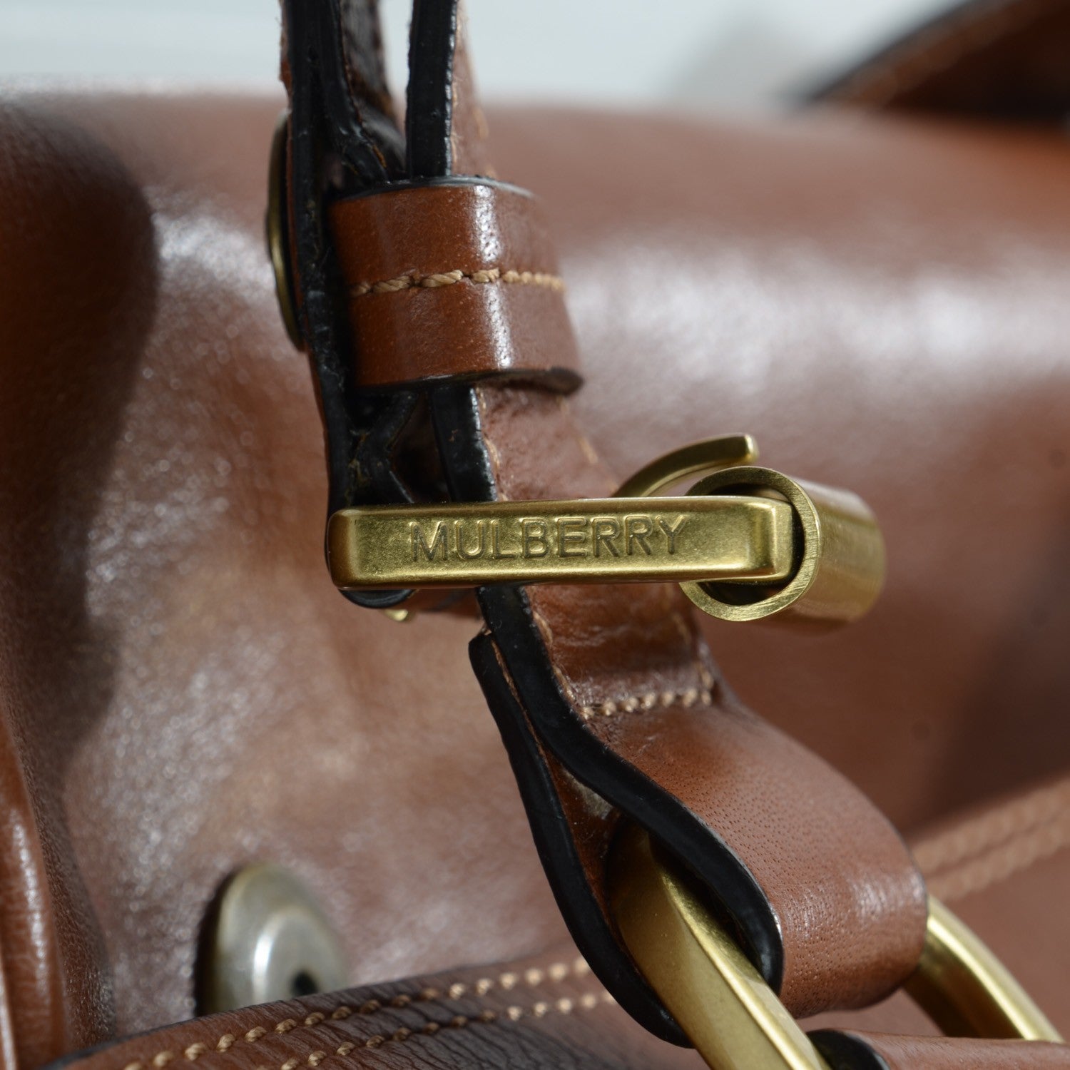 Mulberry Polished Buffalo Medium Alexa Oak 11 of 12